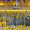 GOLD BIRTHDAY DECORATION